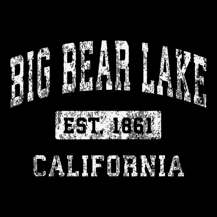 Big Bear Lake California Ca Vintage Established Tank Top