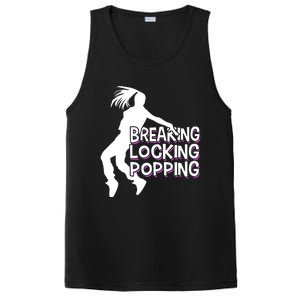 Breakdancing Breaking Locking Poppin Breakdance Hip Hop Gift PosiCharge Competitor Tank