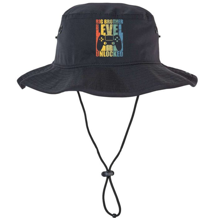 Big Brother Level Unlocked Leveling Up To Big Bro Legacy Cool Fit Booney Bucket Hat