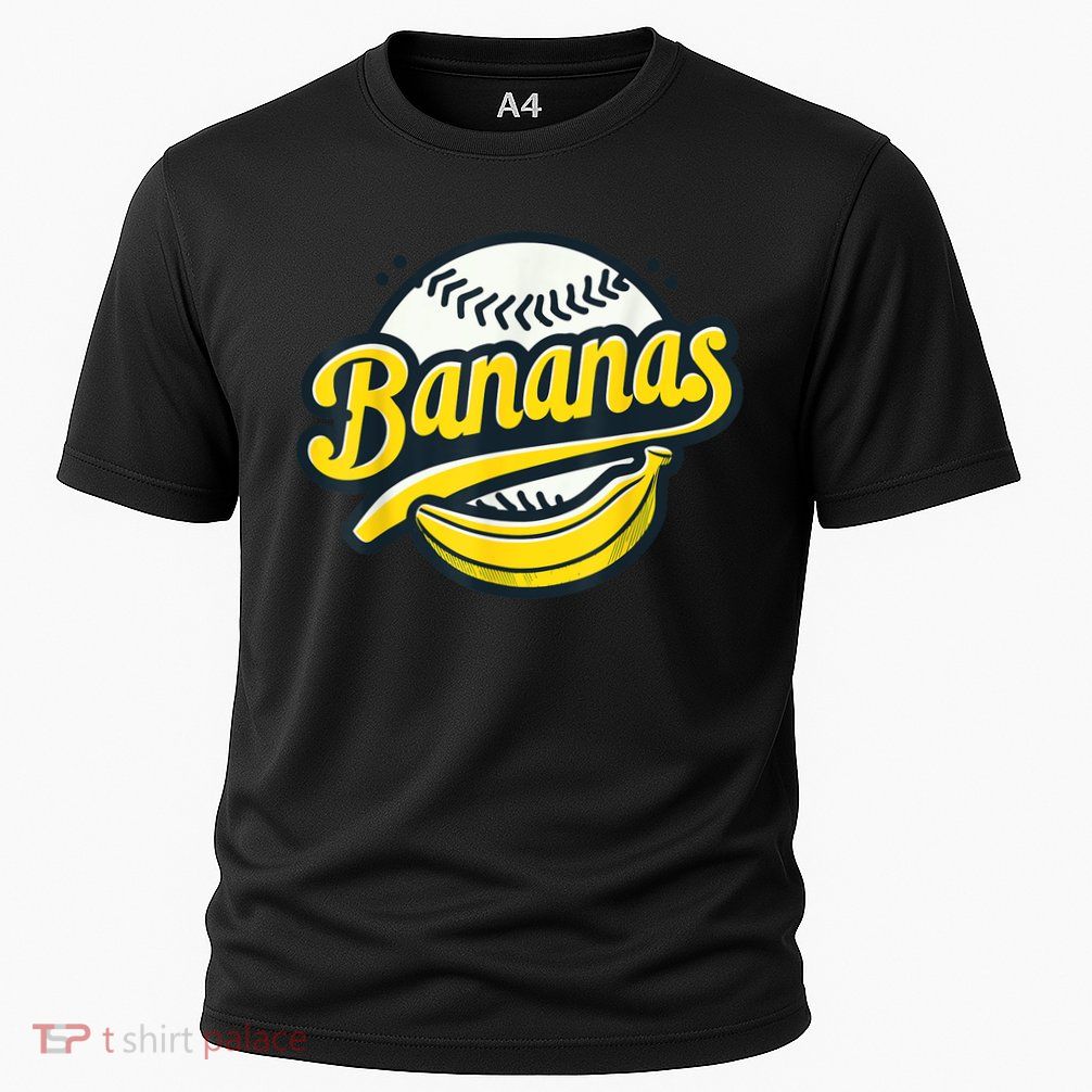 Banana Baseball Lover Cool Game Kawaii Performance Shirt