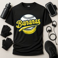 Banana Baseball Lover Cool Game Kawaii Performance Shirt
