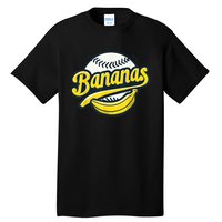 Banana Baseball Lover Cool Game Kawaii Tall T-Shirt