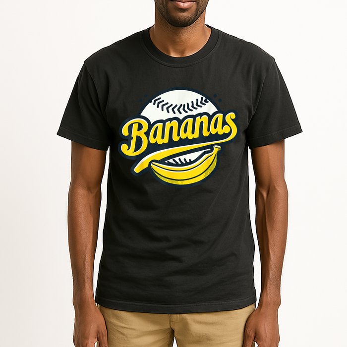 Banana Baseball Lover Cool Game Kawaii Tall T-Shirt