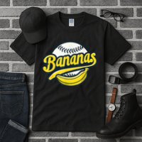 Banana Baseball Lover Cool Game Kawaii Tall T-Shirt