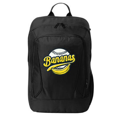 Banana Baseball Lover Cool Game Kawaii City Backpack