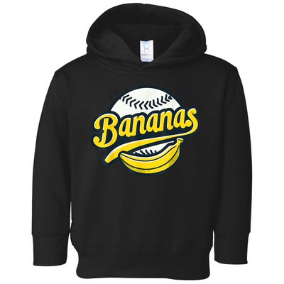 Banana Baseball Lover Cool Game Kawaii Toddler Hoodie