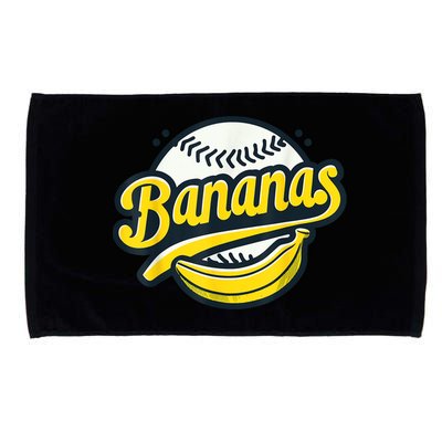 Banana Baseball Lover Cool Game Kawaii Microfiber Hand Towel