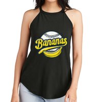 Banana Baseball Lover Cool Game Kawaii Women's Perfect Tri Rocker Tank