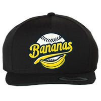 Banana Baseball Lover Cool Game Kawaii Wool Snapback Cap
