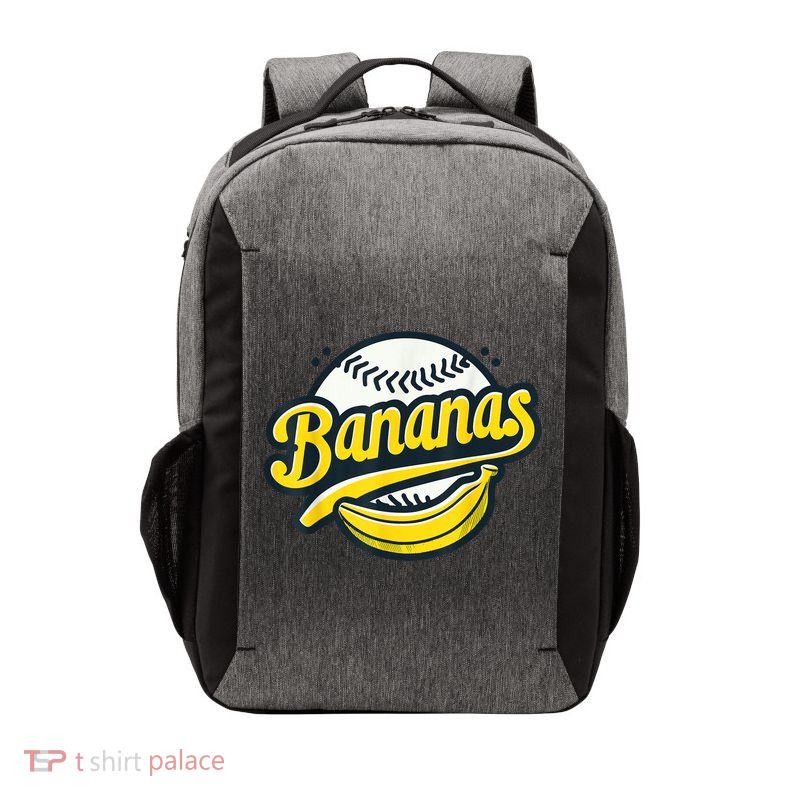 Banana Baseball Lover Cool Game Kawaii Vector Backpack