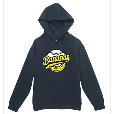 Banana Baseball Lover Cool Game Kawaii Urban Pullover Hoodie