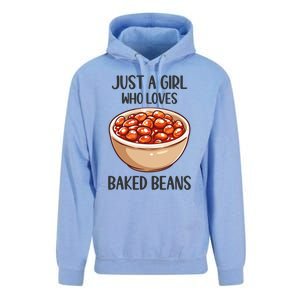 Baked Beans Lovers Gift Just A Who Loves Baked Beans Gift Unisex Surf Hoodie