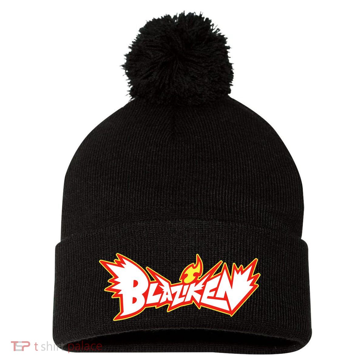 Blaziken Pom Pom 12in Knit Beanie