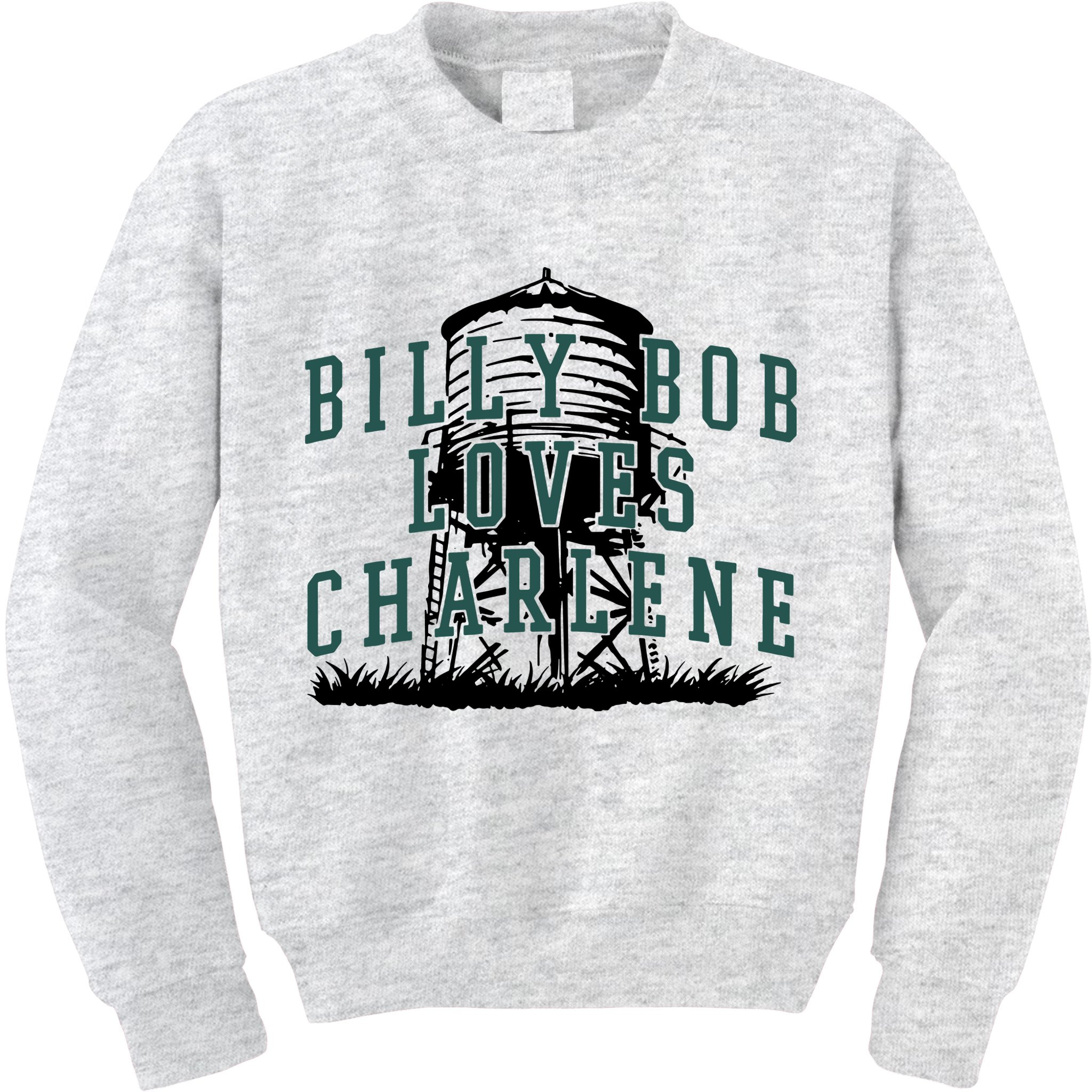 Billy Bob Loves Charlene Kids Sweatshirt