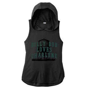 Billy Bob Loves Charlene Ladies PosiCharge Tri-Blend Wicking Draft Hoodie Tank