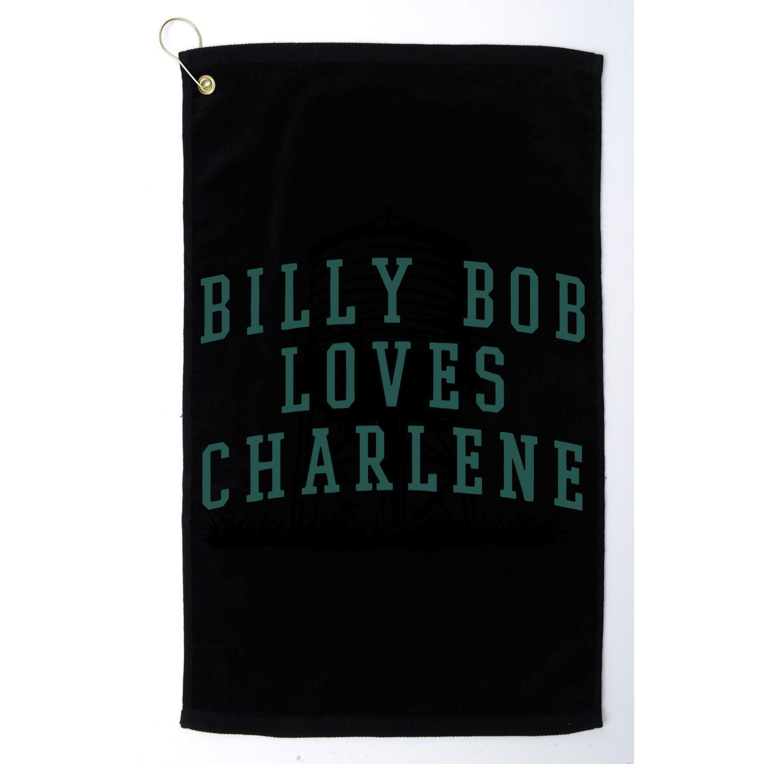 Billy Bob Loves Charlene Golf Towel