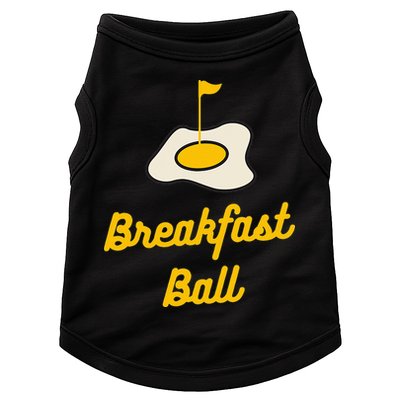 Breakfast Ball Mulligan Golf funny sport lovers Doggie Tank