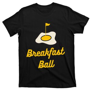 Breakfast Ball Mulligan Golf funny sport lovers T-Shirt