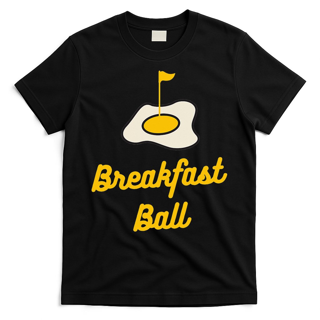 Breakfast Ball Mulligan Golf funny sport lovers T-Shirt