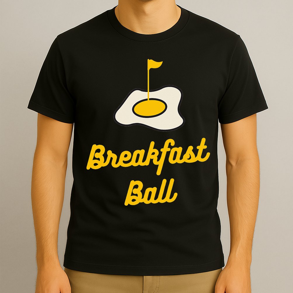 Breakfast Ball Mulligan Golf funny sport lovers T-Shirt