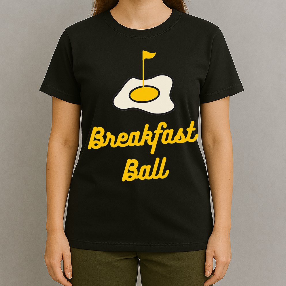 Breakfast Ball Mulligan Golf funny sport lovers T-Shirt