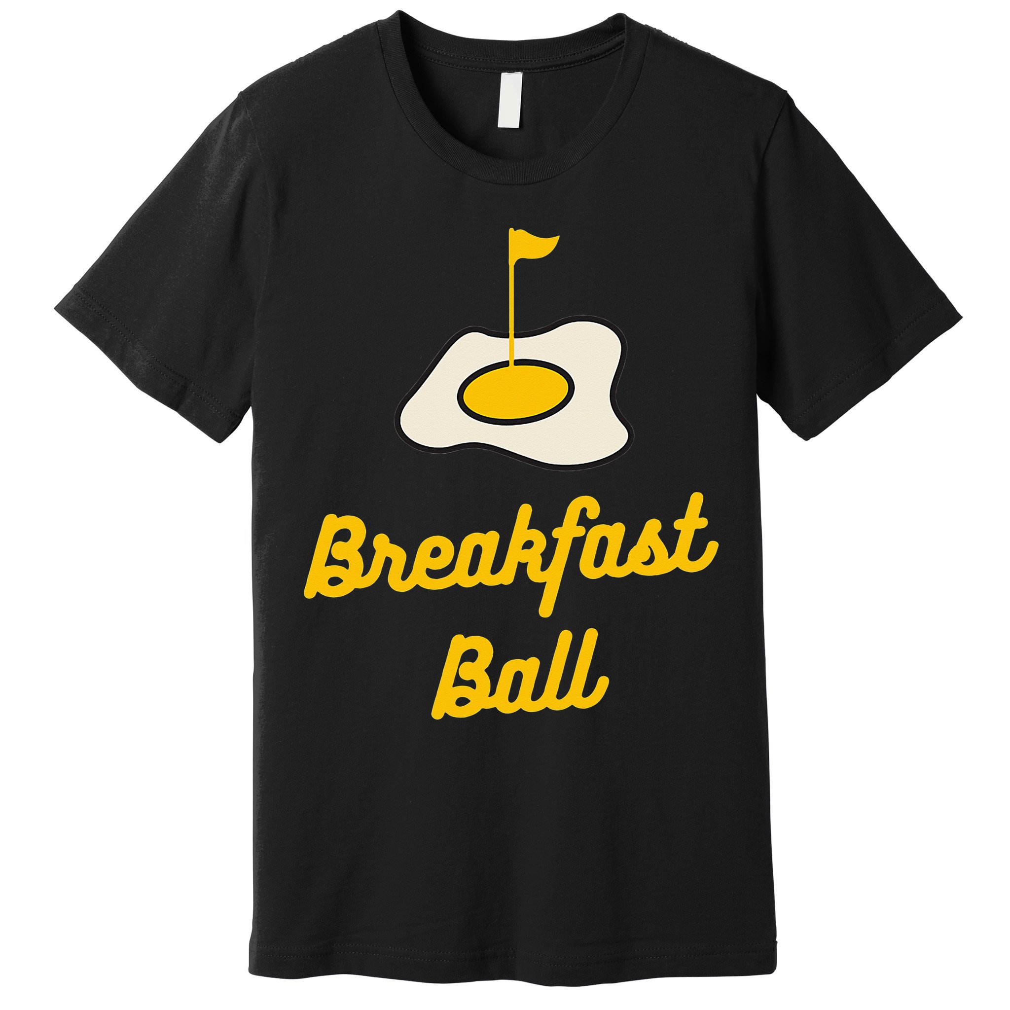Breakfast Ball Mulligan Golf funny sport lovers Premium T-Shirt