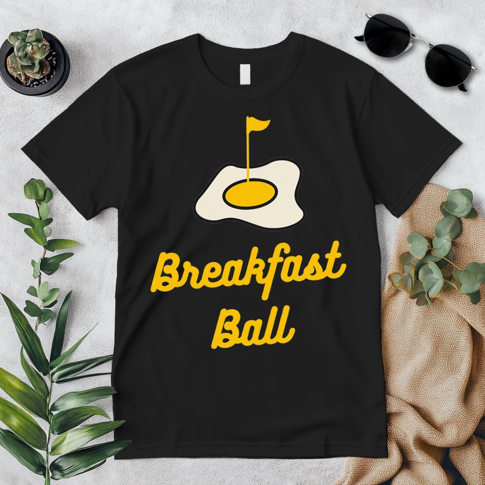 Breakfast Ball Mulligan Golf funny sport lovers Premium T-Shirt