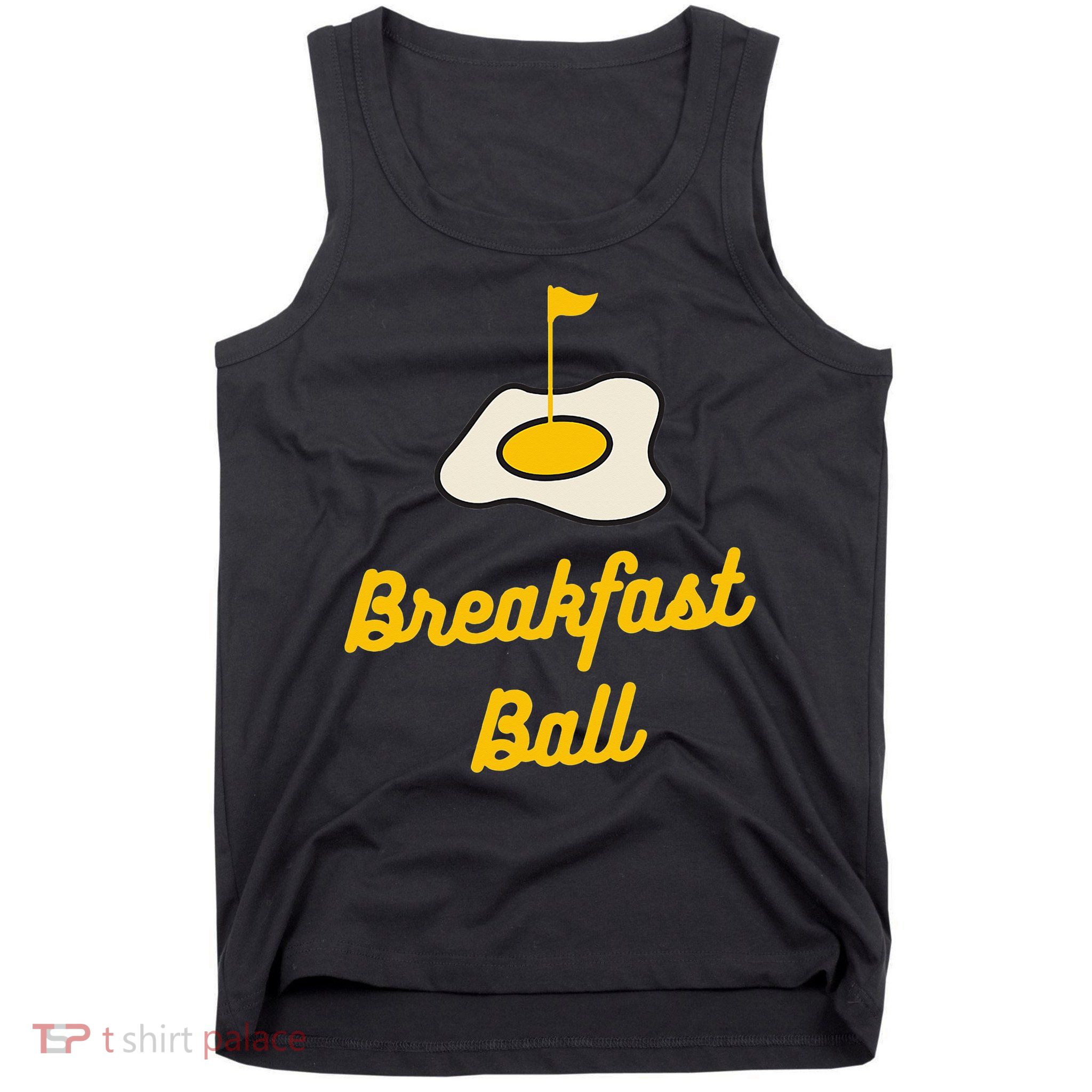 Breakfast Ball Mulligan Golf funny sport lovers Tank Top
