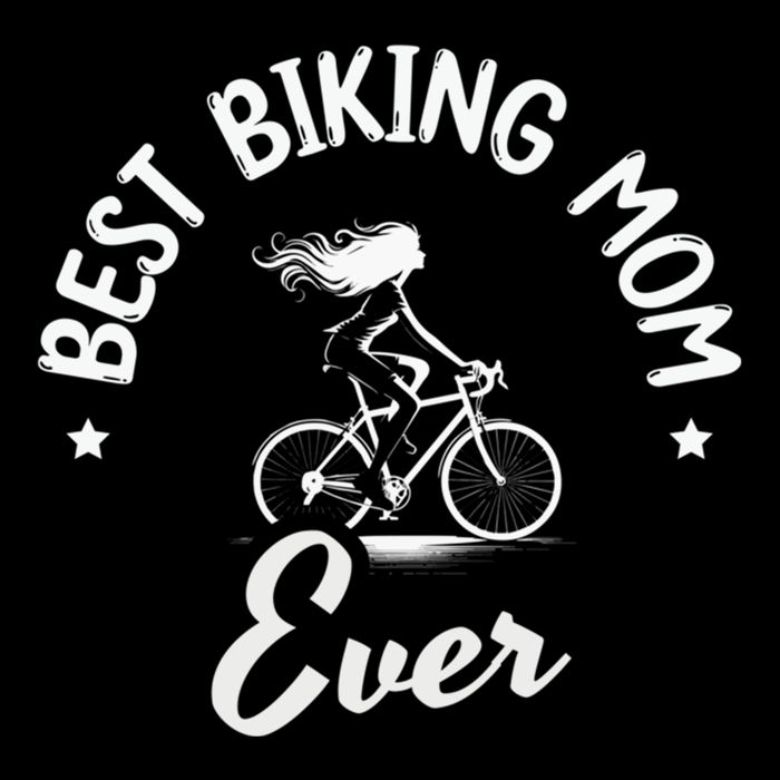 Best Biking Mom Ever Mtb Mountain Bike Cycling Cyclist Funny Gift Drawstring Bag