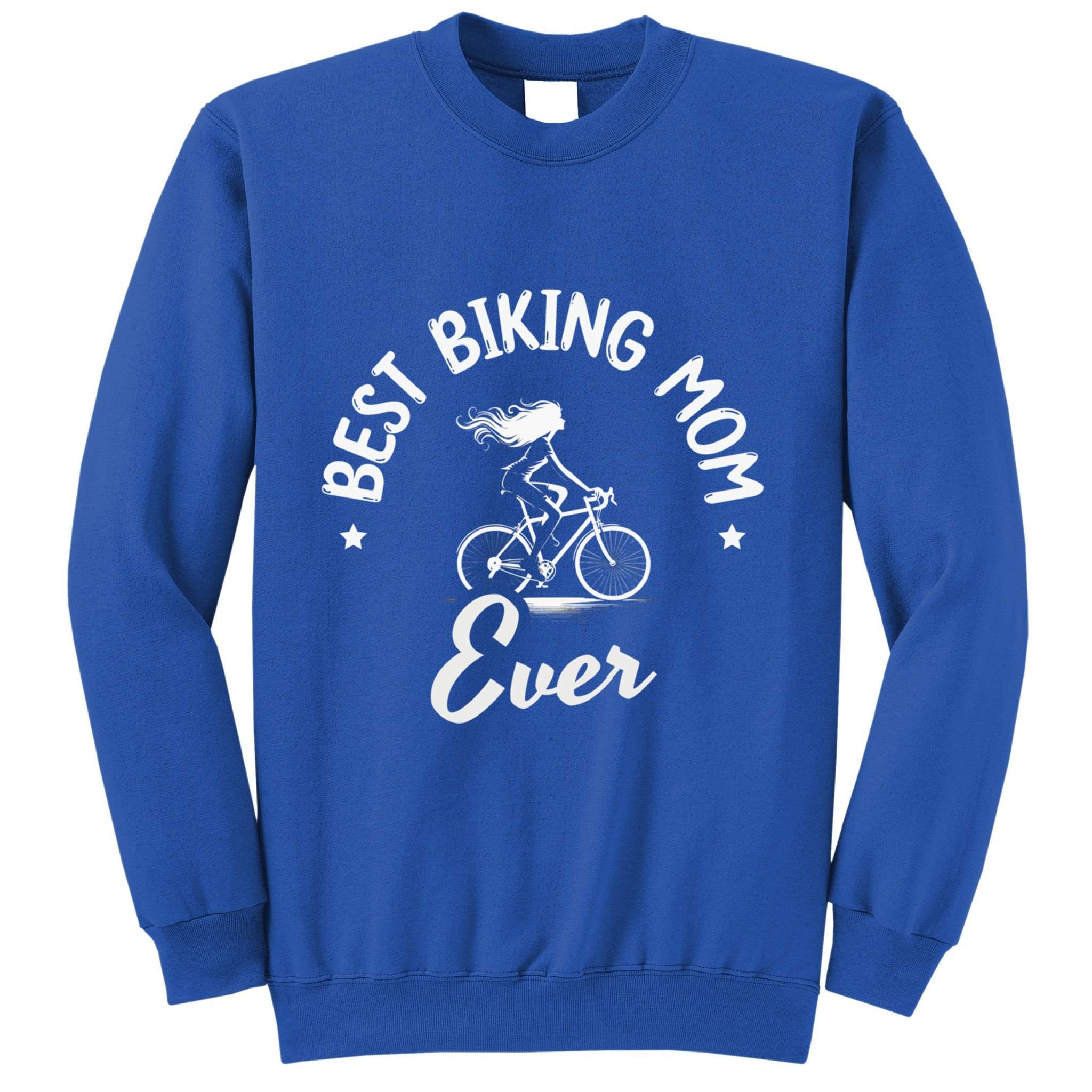 Best Biking Mom Ever Mtb Mountain Bike Cycling Cyclist Funny Gift Sweatshirt