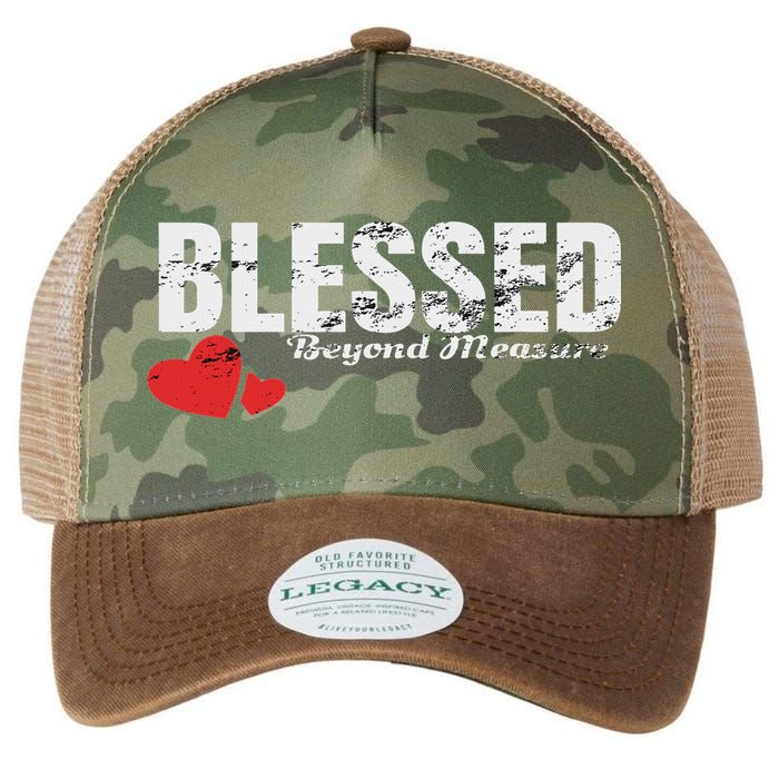 Blessed Beyond Measure Legacy Tie Dye Trucker Hat