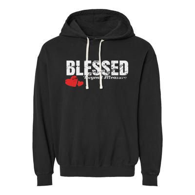 Blessed Beyond Measure Garment-Dyed Fleece Hoodie
