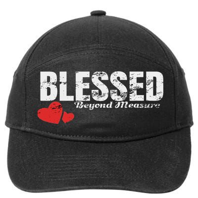 Blessed Beyond Measure 7-Panel Snapback Hat