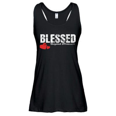 Blessed Beyond Measure Ladies Essential Flowy Tank