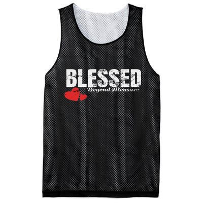 Blessed Beyond Measure Mesh Reversible Basketball Jersey Tank