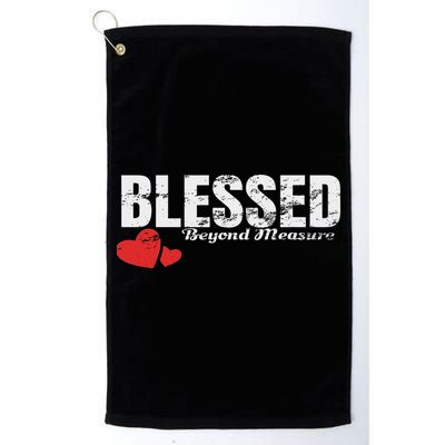 Blessed Beyond Measure Golf Towel