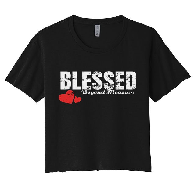 Blessed Beyond Measure Crop Top