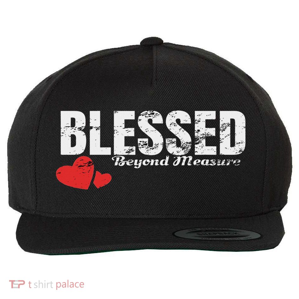 Blessed Beyond Measure Wool Snapback Cap