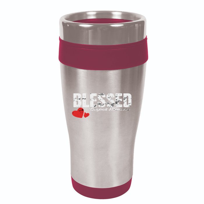 Blessed Beyond Measure 16oz Travel Tumbler