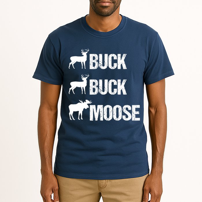 Buck Buck Moose Funny Moose Buck Hunting Tall T-Shirt