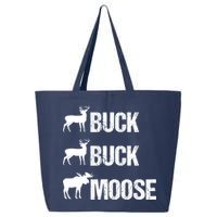 Buck Buck Moose Funny Moose Buck Hunting 25L Jumbo Tote