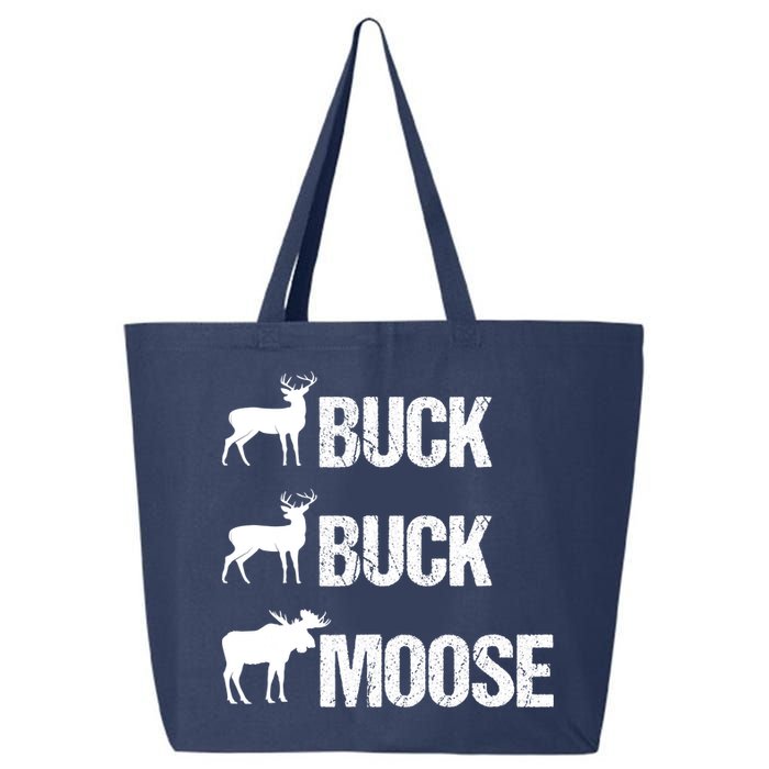 Buck Buck Moose Funny Moose Buck Hunting 25L Jumbo Tote