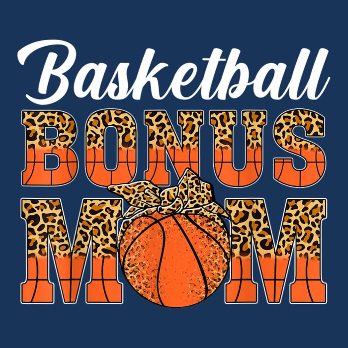 Basketball Bonus Mom Game Day Leopard Basketball Mothers Day 16 in Basic Backpack