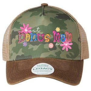 Best Bonus Mom Ever Happy Mothers Day Funny Gift Legacy Tie Dye Trucker Hat