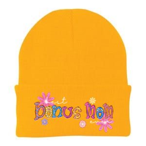 Best Bonus Mom Ever Happy Mothers Day Funny Gift Knit Cap Winter Beanie