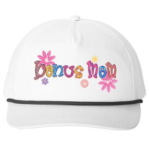 Best Bonus Mom Ever Happy Mothers Day Funny Gift Snapback Five-Panel Rope Hat