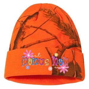 Best Bonus Mom Ever Happy Mothers Day Funny Gift Kati Licensed 12" Camo Beanie