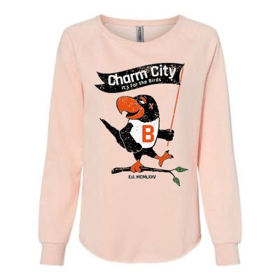 Baltimore Birds Maryland Charm City Pride Novelty Womens California Wash Sweatshirt