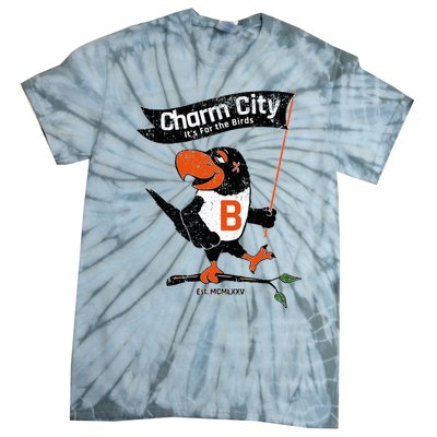 Baltimore Birds Maryland Charm City Pride Novelty Tie-Dye T-Shirt