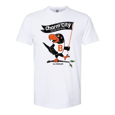 Baltimore Birds Maryland Charm City Pride Novelty Softstyle CVC T-Shirt